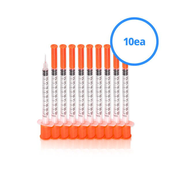 [SET] INSULIN SYRINGES 0.5ML [10EA]